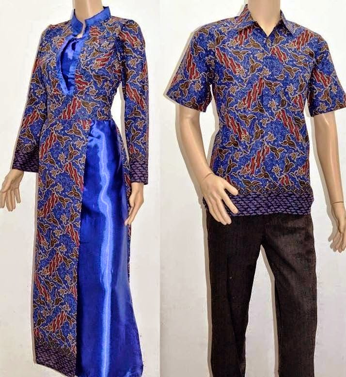 Koleksi Gambar Model Baju Batik Modern 2019 Terbaru 