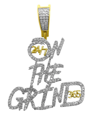 diamond iced-out chain