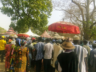 Image - Arrival of paramount chief at durbar grounds