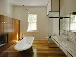 Wooden Design Small Bathroom