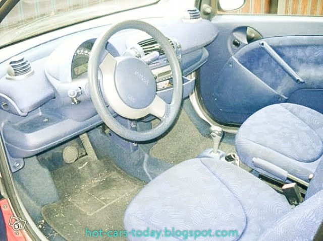 interior smart fortwo car