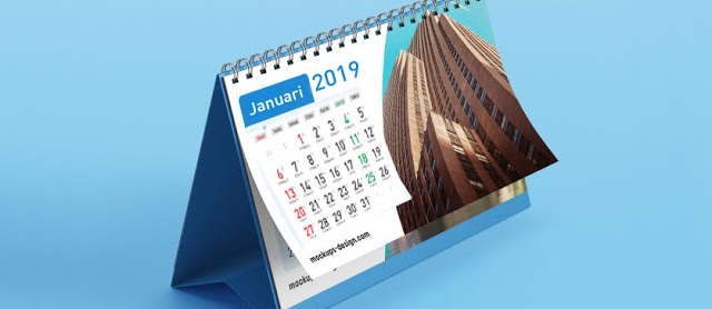 Template kalender 2019