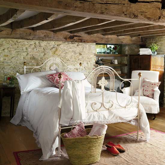 French Country Farmhouse Bedroom