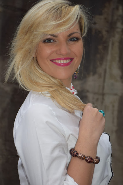 mariafelicia magno fashion blogger color block by felym fashion blogger italiane fashion blog italiani blogger italiane di moda blog di moda ragazze bionde blondie blonde hair blonde girl come truccare gli occhi azzurri blue eyes make up christmas make up make up per le feste natalizie