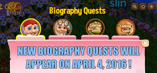 New Biography Quests for Royal Story