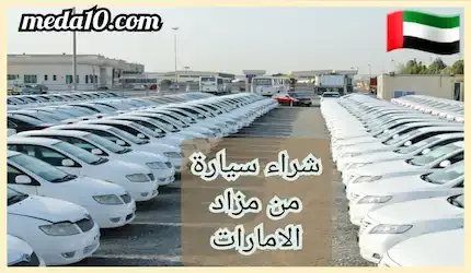شراء سيارة من مزاد الامارات