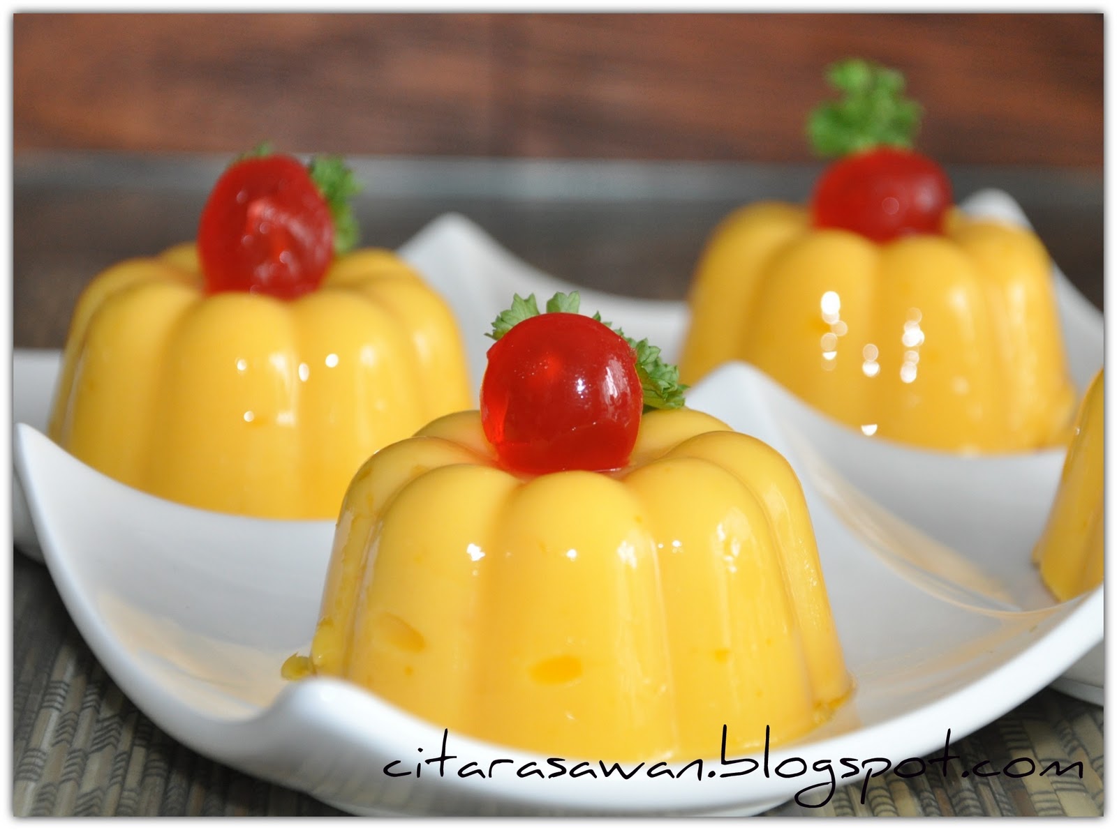 Puding Kastard Jagung ~ Blog Kakwan