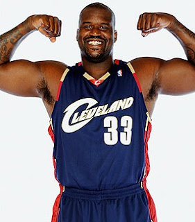 Cleveland's Shaquille O'Neal