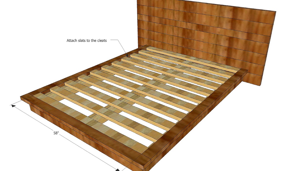 Platform Bed Diy Plans