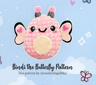 PATRON GRATIS MARIPOSA AMIGURUMI 53841