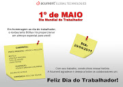 1º de Maio. Comunicado Especial: Dia Mundial do Trabalhador. (dia do trabalhador )