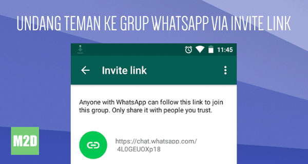 Masuk Grup WhatsApp via Invite Link