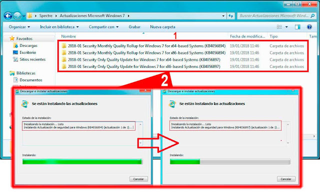 Es muy aconsejable que instalemos también todas las actualizaciones que tengamos disponibles en Windows Update, antes de instalar las actualizaciones de seguridad de Microsoft Windows de enero de 2018.