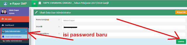 rekan operator dapodik yang masih menggunakan versi  Aplikasi E-Rapor Smp Versi 1.1