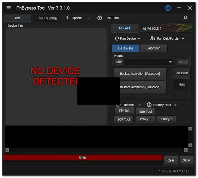 iPhBypass Tool v3.0.1.0 New Update 2024