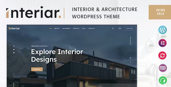 Best Interior Company WordPress Theme