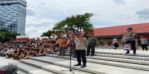 Mengenal Sejarah, Siswa SPN Polda Banten Kunjungi Museum TNI