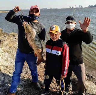 Pesca laguna de Rocha