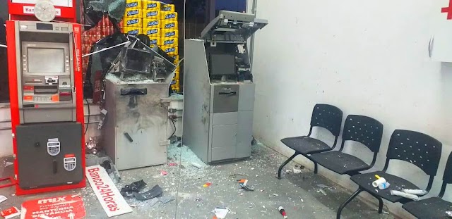 Bandidos explodem caixas eletrônicos no Mix Atacarejo em Teresina