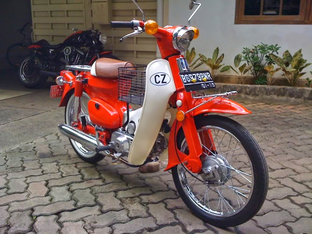 Motor Klasik Honda Kap 70