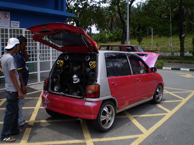 kancil Mira body kit