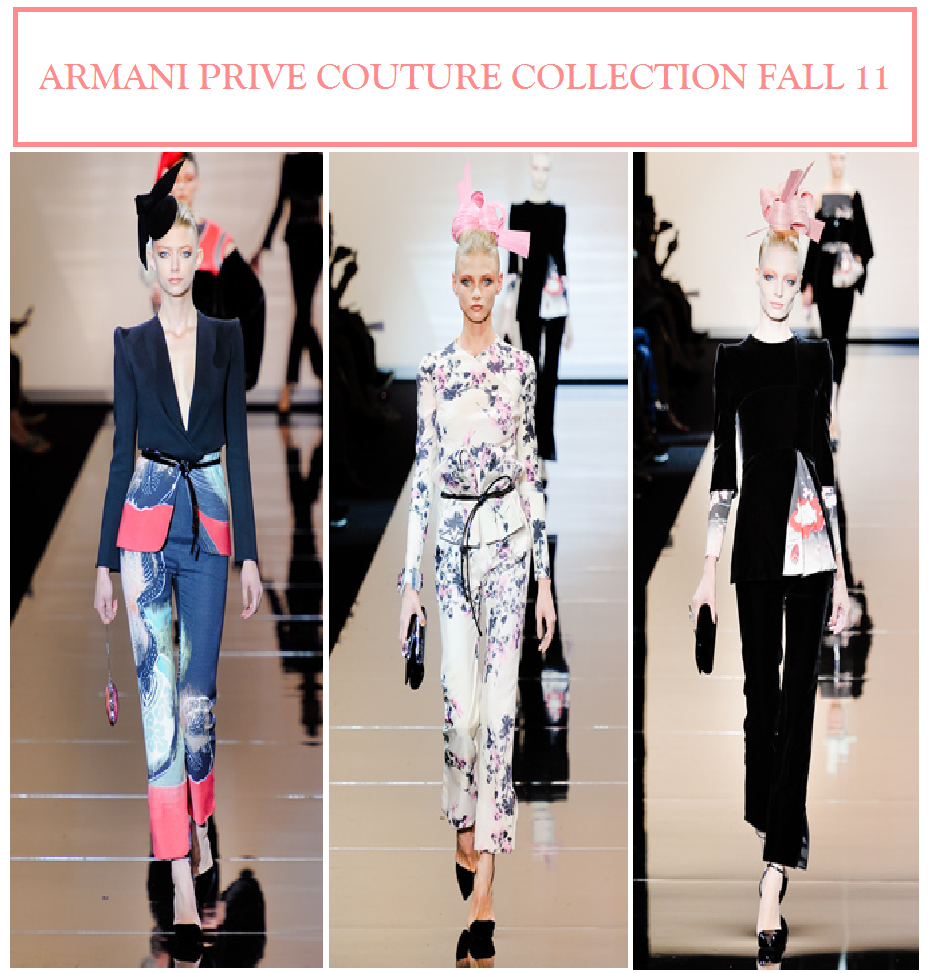 Armani Prive Couture Collection Fall 2011...