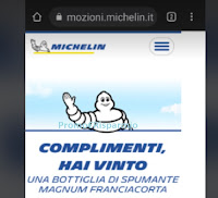 Concorso Michelin : si vince davvero e GRATIS ! 30 spumanti Magnum Franciacorta, esperienze guida, soggiorni