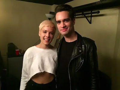 Brendon Urie Suave Slicked Back Haircut