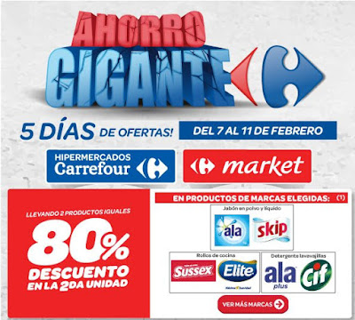 Ofertas Carrefour fin de semana AHORRO GIGANTE