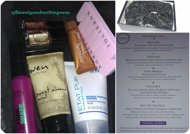 Jolie Box: July 2012