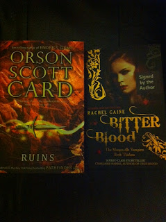 Ruins Orson Scott Card Bitter Blood Rachel Caine