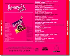 Harmony Cats - 1978 - capa trazeira