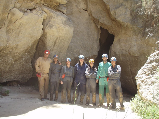 Espeleología en las Cuevas de Sorbas, Almería