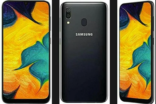 Samsung Galaxy A30 Smartphone: 6.4-Inch Screen, Octa-Core CPU, 4000mAh Battery, 4G LTE