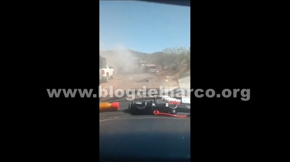 Fuerte enfrentamiento entre grupos de Sicarios en Tubutama, Sonora, dejó varios muertos y camionetas calcinadas