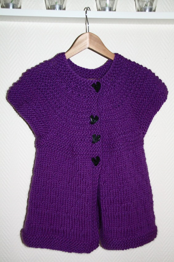 strikket vest