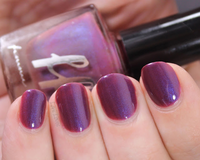 Femme Fatale Currant Wine Nail Polish Swatches & Review