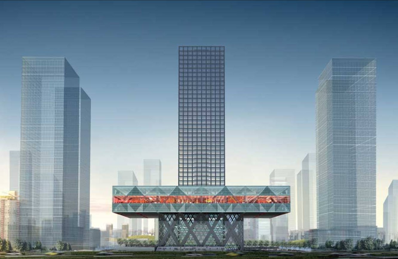 Shenzhen Stock Exchange Building by Oma