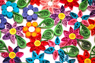 martisor quilling flori primavara