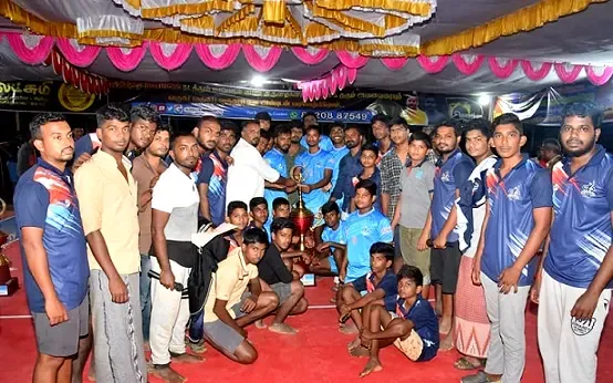 Thiruvarur Kabaddi match