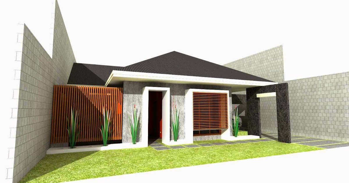 30 Desain Rumah  Minimalis  Dengan Atap  Asbes Paling Modern 