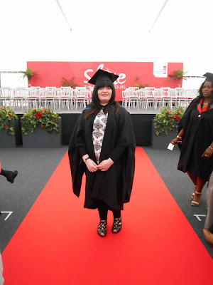 Graduation at Staffordshire University - Completing DTLLS 