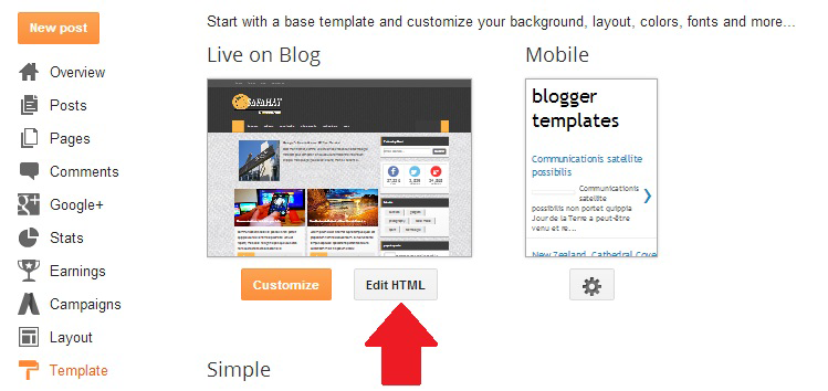 safahat template blogger