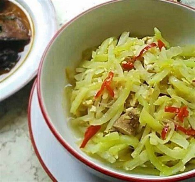 Resep Masakan Sayur Garing Ebi Pedas