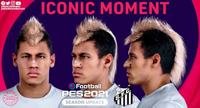 PES 2021 Faces Neymar Jr 2011 by Yeshua