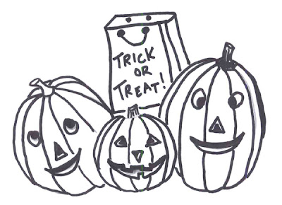Pumpkin Coloring Pages on Transmissionpress  3 Pumpkin Halloween Coloring Pages