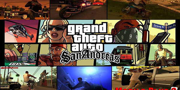 Grand Theft Auto (GTA) San Andreas v2.00 Full (Money) + Obb Android  | Ad Free APK