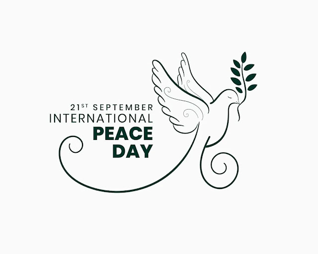 21 सितंबर - अंतर्राष्ट्रीय शांति दिवस