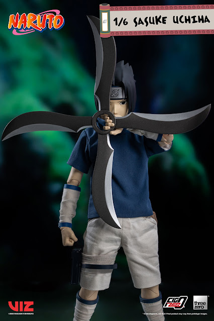 Naruto Shippuden-  FigZero Sasuke Uchiha 1/6 (threezero)