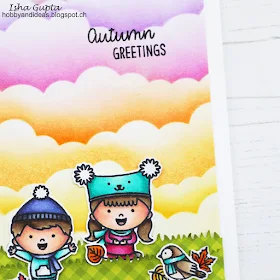 Sunny Studio Stamps: Fall Kiddos Home Sweet Gnome Comic Strip Everyday Dies Fall Themed Cards by Isha Gupta